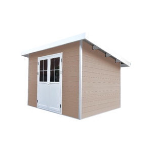 <span class=keywords><strong>Abri</strong></span> <span class=keywords><strong>de</strong></span> <span class=keywords><strong>jardin</strong></span> en aluminium à panneaux double paroi avec système <span class=keywords><strong>de</strong></span> gouttière intégré, étanche toutes saisons, porte verrouillable, pour outils extérieurs - Product Image 2