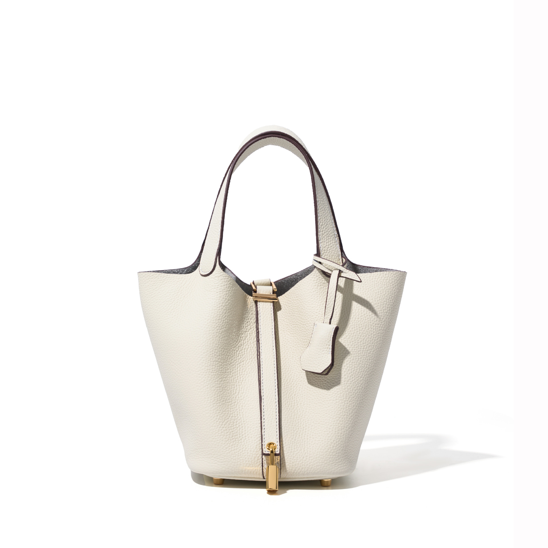 Boucle Milkshake en or blanc