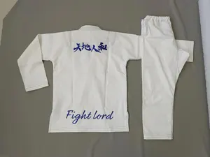Custom Logo Judo Uniform Kimono Jiu-Jitsu Gi BJJ Gis For Training Competition