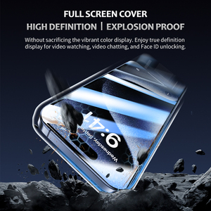2.5D 0.33mmhd กระจกนิรภัยหน้าจอใสสำหรับ iPhone 12 13 14 15 16 Mini Pro Max PLUS สำหรับ Samsung Galaxy A13 5G S22 - Product Image 3