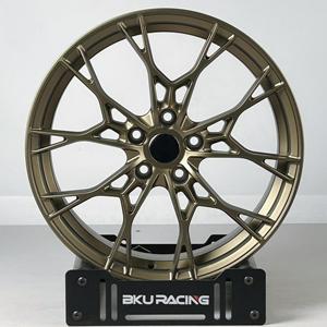Jantes BKU 5x115 18 19 20 pouces en alliage bronze forgé pour voitures de course, jantes pour <span class=keywords><strong>Dodge</strong></span> Challenger, Charger <span class=keywords><strong>SRT</strong></span> 300c Hellcat - Product Image 3