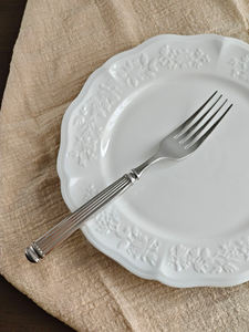 Ensemble de couteau, fourchette et cuillère <span class=keywords><strong>à</strong></span> steak en acier inoxydable 304 de style rétro avec fourchettes <span class=keywords><strong>à</strong></span> dessert et <span class=keywords><strong>à</strong></span> <span class=keywords><strong>spaghetti</strong></span>, design colonne <span class=keywords><strong>romaine</strong></span> antique, cadeau quotidien - Product Image 3