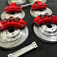 Kit d'étriers de frein à six pistons compatible avec Ford Fiesta ST, Renault Clio, Volkswagen GTI, Toyota Yaris – Modification et amélioration du logo