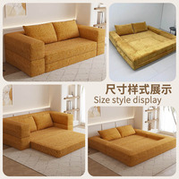Sofá Cama Plegable al Vacío Comprimido al por Mayor, Sofá Convertible Multiusos, Mueble Moderno de Almacenamiento Compacto
