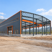 Construction d'entrepôts en structure métallique, installations industrielles robustes pour le stockage d'équipements et la fabrication