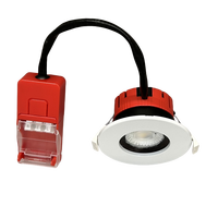 Anti-éblouissement Led Downlight Remplaçable Led module Encastré IP65 Feu Évalué Dimmable Down light spot