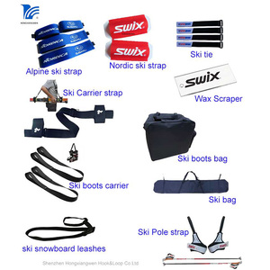 Sangle de <span class=keywords><strong>ski</strong></span> nordique personnalisée HXW 55*135mm avec clip et crochet, professionnelle, en nylon, écologique et portable pour l'hiver – Vente en gros - Product Image 4