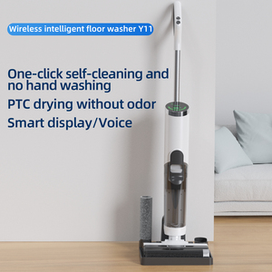 Aspirador de piso inalámbrico automático para el hogar húmedo y seco con potente aspirador de barredora de piso con motor sin escobillas para uso doméstico - Product Image 5