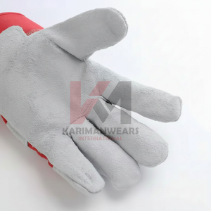 Gants de soudage, nouveaux gants de sécurité en cuir personnalisés OEM, haute qualité, résistants à la chaleur, les plus populaires, derniers gants de travail industriels pour la soudure - Product Image 1