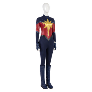 Customized <strong>Captain</strong> <strong>Marvel</strong> 2 Halloween TV Movie Adult Cosplay <strong>Costume</strong> Suits for Event Performance - Product Image 4