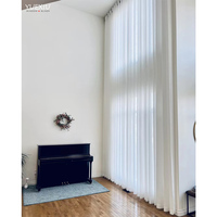 Voile de fenêtre personnalisé de haute qualité, rideaux en Tulle léger de luxe, rideau de fenêtre blanc transparent pour salon