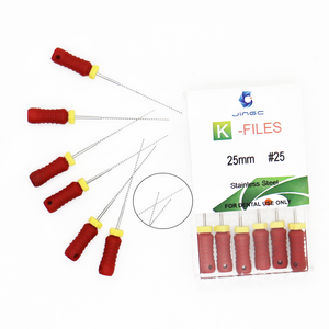 Arquivo Endodôntico Rotary Aço Inoxidável Orifício Shaping Arquivos Endodônticos Rotativos Dental Baby Teeth Arquivo Canal Raiz Aço Inoxidável - Product Image 1