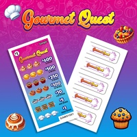 Billets de jeu à gratter instantanés en gros, personnalisables, à ouverture rapide, avec impression numérique, en carton/carton duplex, logo personnalisé