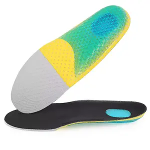 Soft And Comfortable Shock Absorption And Cushioning Sports Comfort Gel Shock Absorption EVA Insole