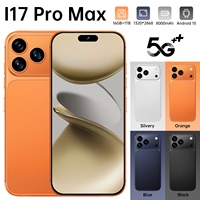 Funda para Teléfono Inteligente I17 Pro 5G a Precio Económico, 16+1TB, Cámara de 108MP, LED, Desbloqueado, 5G para Juegos, Dropshipping