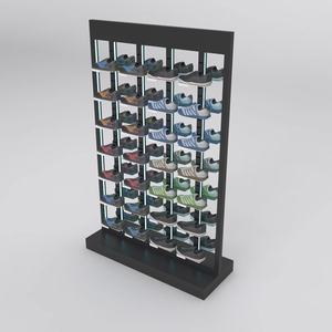 Розничная продажа, магазин спортивной обуви, выставочные стеллажи, заводская настройка, дисплей с подсветкой обуви в магазине - Product Image 6
