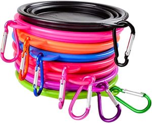 Nouvelle gamelle pliable 2-en-1 en silicone pour animaux de compagnie, pour l'extérieur, pour nourriture et eau, pour chat et chien - Product Image 4