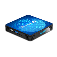 Nuevo Decodificador Smart TV Box X88 Pro 2023 con Android 11 ATV OS para IPTV 2GB 4GB 32GB de Almacenamiento WiFi de Doble Banda 2.4G 5G ATV OS Nuevo 2023
