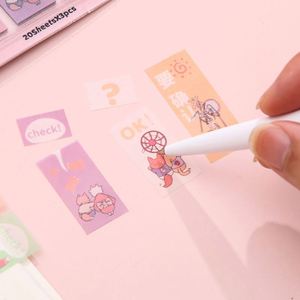 Etiquetas Adhesivas Kawaii para Papelería, Material Escolar Creativo, Pegatinas de Dibujos Animados, Autoadhesivas - Product Image 5