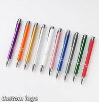 Stylo bille sportif en métal de 1,0 mm avec logo personnalisé, idéal pour la signature et la publicité, vente en gros par le fabricant Shuolei