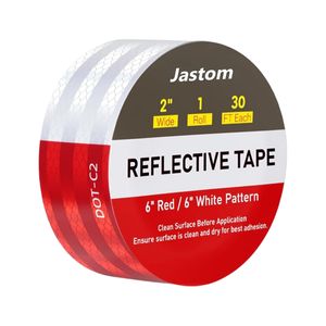 Cinta Reflectante Jastom Doc-T2 de Alta Visibilidad para Señalización Vial, Alto Rendimiento Reflectante, Cinta Reflectante de Advertencia Doc-T2 - Product Image 6