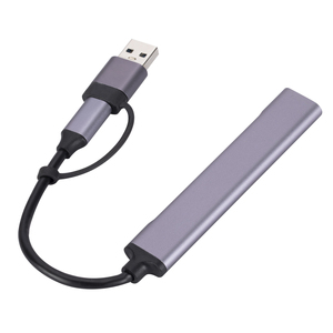 <span class=keywords><strong>Adaptateur</strong></span> Hub <span class=keywords><strong>USB</strong></span>-C 2-en-1 personnalisé vers 4 ports <span class=keywords><strong>USB</strong></span> 3.0 Type C OTG pour ordinateur portable et station d'accueil - Product Image 3