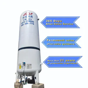 New Double Layer Stainless Steel Liquid Argon Storage Tank Vertical Cryogenic Tank