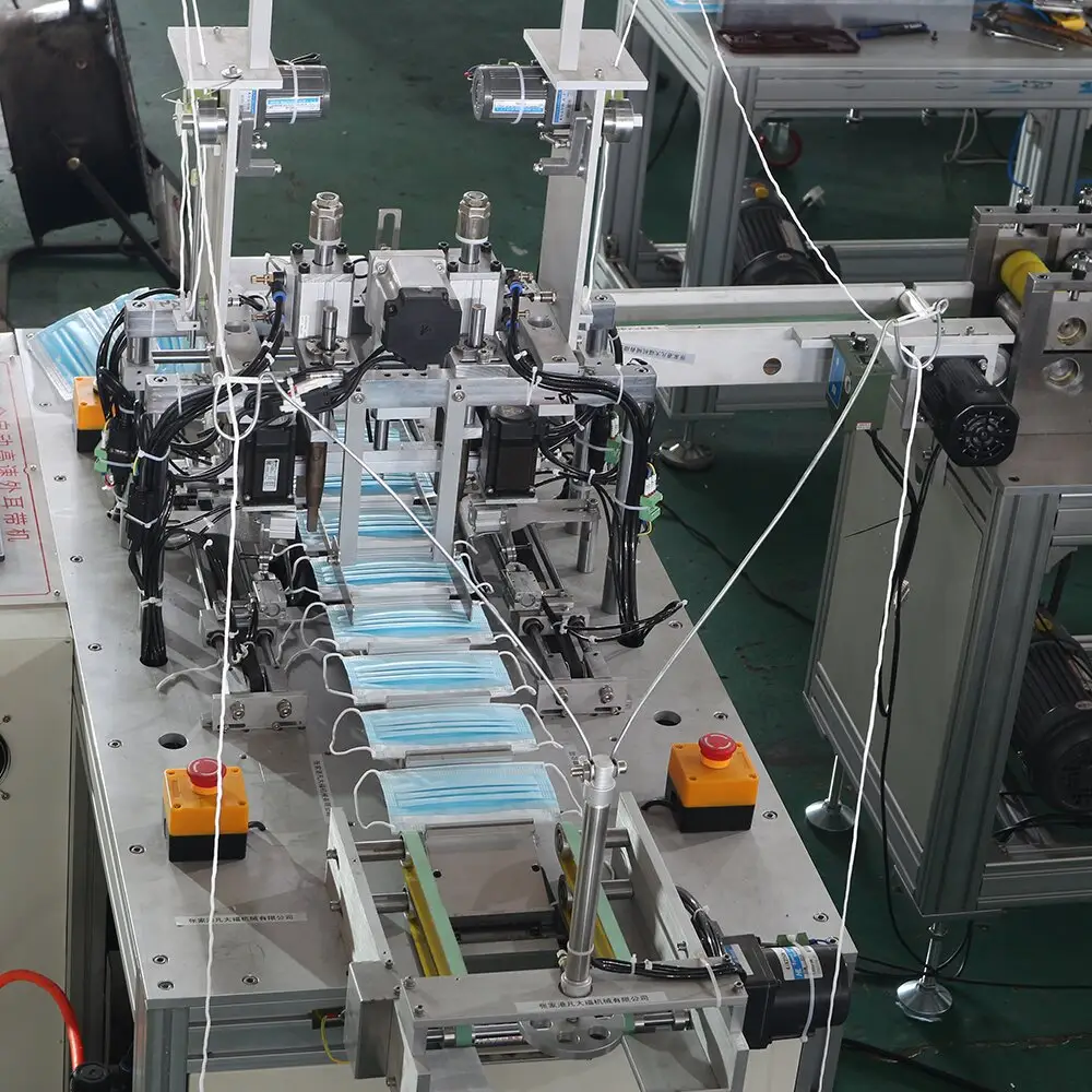 Automatic Mask Production Line Mask Making Plant Disposable Medical Face Mask Making Machine