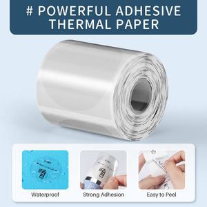 Etiqueta de Papel Térmico Transparente Personalizada, Rollo de Etiquetas Autoadhesivas para Embalaje de Productos, Envío e Identificación de Marca - Product Image 5