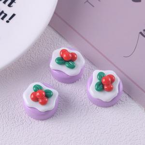 DIY al por mayor a granel lindo pastel crema de mantequilla hecho a mano pan resina encantos para adhesivo teléfono caso pinza de pelo accesorios zapato hebilla - Product Image 4