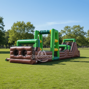 Parcours d'obstacles gonflable commercial pour consoles de <span class=keywords><strong>jeux</strong></span> vidéo, terrain de jeu <span class=keywords><strong>extérieur</strong></span>, prix de gros - Product Image 2