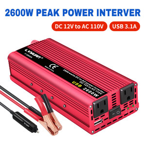 Lvyuan 2000W 2500W đỉnh điện biến tần 1000W 12V đến 110V với USB cho xe khẩn cấp sao lưu sử dụng - Product Image 2