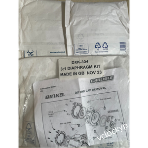 Diafragma de Repuesto Binks DXK-304 3:1 para Bomba Neumática DX200 - Product Image 4
