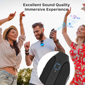 Certifié CE 5 W Mini RGB LED Woofer Portable HD Son Haut-Parleur Actif 10H Playtime IPX5 Étanche pour La Maison <span class=keywords><strong>Carte</strong></span> Mémoire Mignonne - Product Image 5