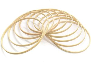 Anneaux <span class=keywords><strong>en</strong></span> bambou <span class=keywords><strong>pour</strong></span> attrape-rêves de 8 pouces Anneaux <span class=keywords><strong>en</strong></span> <span class=keywords><strong>macramé</strong></span> <span class=keywords><strong>pour</strong></span> attrape-rêves DIY Craft - Product Image 3