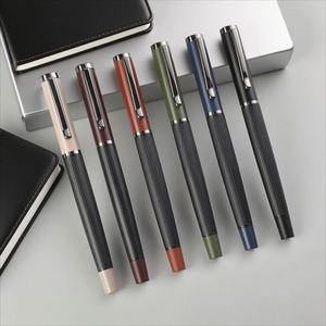 Multicolored Metallic Gel <b>Pen</b> Factory-New Body Liquid Ink Signature Roller Office <b>Colorful</b> Design Ballpoint <b>Pens</b> Fountain <b>Pens</b> - Product Image 1