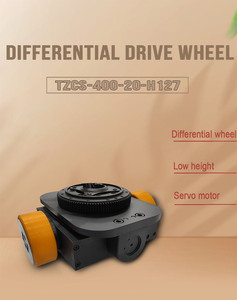 Rueda Motriz Compacta MDBOT con Capacidad de Carga de 600 kg y Torque de 1.27 Nm con Diseño de Rueda Doble para Sistemas de Vehículos Guiados Automatizados - Product Image 6