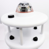 Station météo HONDETECH RS485 9-en-1 avec capteur intégré : vitesse et direction du vent, température, humidité, pression, PM2.5, pluie, rayonnement total