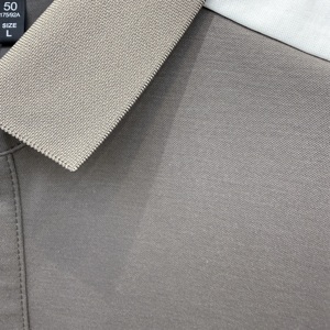 Polo de Manga Corta Transpirable de Algodón Mercerizado Brillante y Poliéster, Personalizable en Varios Colores, para Hombre, Estilo Ejecutivo - Product Image 3