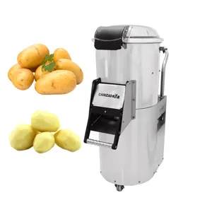 Prix de la machine à éplucher les pommes de terre commerciale à haute efficacité Machine à éplucher les pommes de terre électrique Machine à laver et à éplucher les pommes de terre