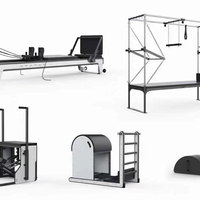 Chaise de pilates correcteur de colonne vertébrale pilates cadillac reformer combo pilates reformer 5 ensembles