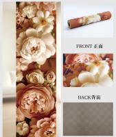Umweltfreundlicher Waschbarer Moderner Blumenmuster-PVC-Teppich für Heim- und Gewerbenutzung