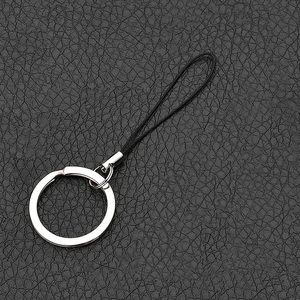 Portachiavi intrecciato a corda intrecciata fatta a mano portachiavi per auto semplice anello a catena universale portachiavi accessori - Product Image 2