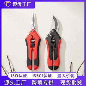กรรไกรตัดแต่งกิ่งสแตนเลส เครื่องมือเก็บผลไม้ในสวน ใช้สำหรับมือขวา - Product Image 5