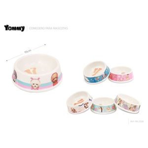Ciotola per animali Yommy 30x16.5cm a doppio scomparto per cani e gatti - Product Image 6
