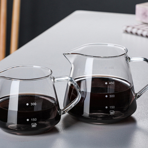Carafe à café en verre pour service en gros, avec filtre, pour usage domestique, supporte l'impression de logo personnalisé, résistante au froid et à la chaleur - Product Image 6