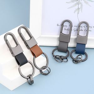 Wholesale Leather Bottle Opener Keychain Blank Personalised Opener Keychain Executive Event Giveaway Executive Metal Key <b>Ring</b> - Product Image 3