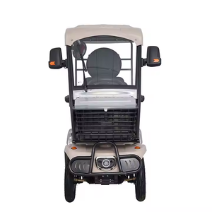 Holladay Ebike Quadricycle Urbain à 4 Roues avec Toit Amortisseur, Mini Scooter, Voiturette de Golf pour Adultes, Ebike 4 Roues - Product Image 3