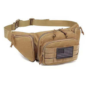 Sac de Poitrine Tactique Militaire Extérieur Imperméable de Haute Qualité avec Fermeture Éclair, Léger et Portable, Sac Banane OEM, Sac Ceinture - Product Image 2