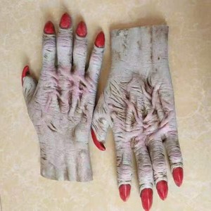 Guantes de Garra de Látex Talla Única para Disfraces de Halloween y Cosplay - Product Image 2